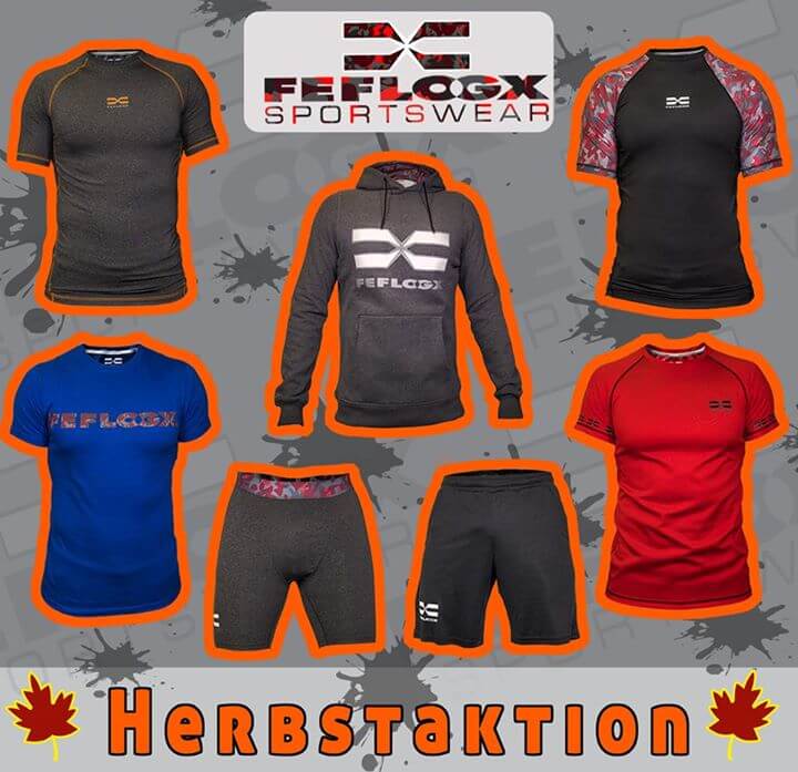 Herbst-Rabatte bei FEFLOGX Sportswear.