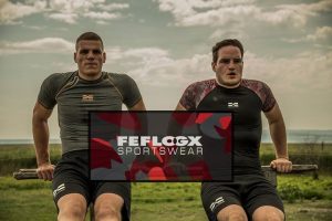 FEFLOGX Training in den Rashguards von FEFLOGX.