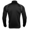 FEFLOGX Sportswear Longsleeve Pure, schwarz. Sport-Sweater, Sport Pullover für Fitness, Joggen, Kampfsport und mehr, hintere Ansicht. Sportkleidung Herren.