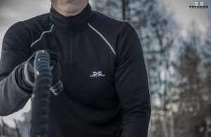 FEFLOGX Longsleeve Pure in der Schweiz Battle-Rope, Nahaufnahme.