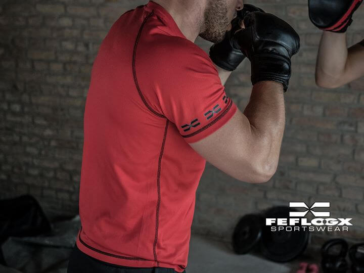 FEFLOGX Sportswear, MMA-Training in dem Funktionsshirt Mesh.