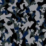 Blau Camouflage