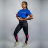 FEFLOGX Sportswear Damen Crop-Top Basic, Ganzkörper-Bild (1).