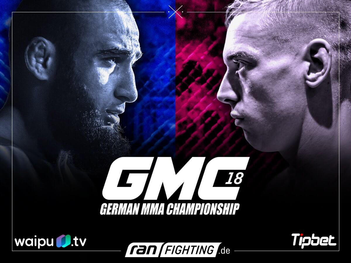 FEFLOGX Fighter Felix Schiffarth gegen Ömer Solmaz bei der GMC 18, MMA-Fight.
