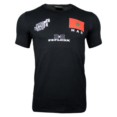 FEFLOGX Sportswear Support-Shirt, Vorne, Nordin Asrih, GMC, MMA-Fighter.