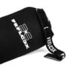 FEFLOGX Sportswear Pro Stoff Schienbeinschützer Fight Striker, Schienbeinschoner, MMA Schienbeinschützer Kickboxen, Hoch-komfortabel Schien Bein Schoner, Hohe Qualität der Beinschoner, Schienbeinschutz Kickboxen, Muay Thai, MMA, Thaiboxen, Taekwondo, Karate, Detail-Foto Verschluss & FFX-Logo (2).