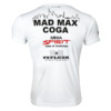 Mad Max Coga Fanshirt Rückansicht, GMC MMA, PFL MMA, MMA Spirit X FEFLOGX Sportswear, Frankfurt am Main.