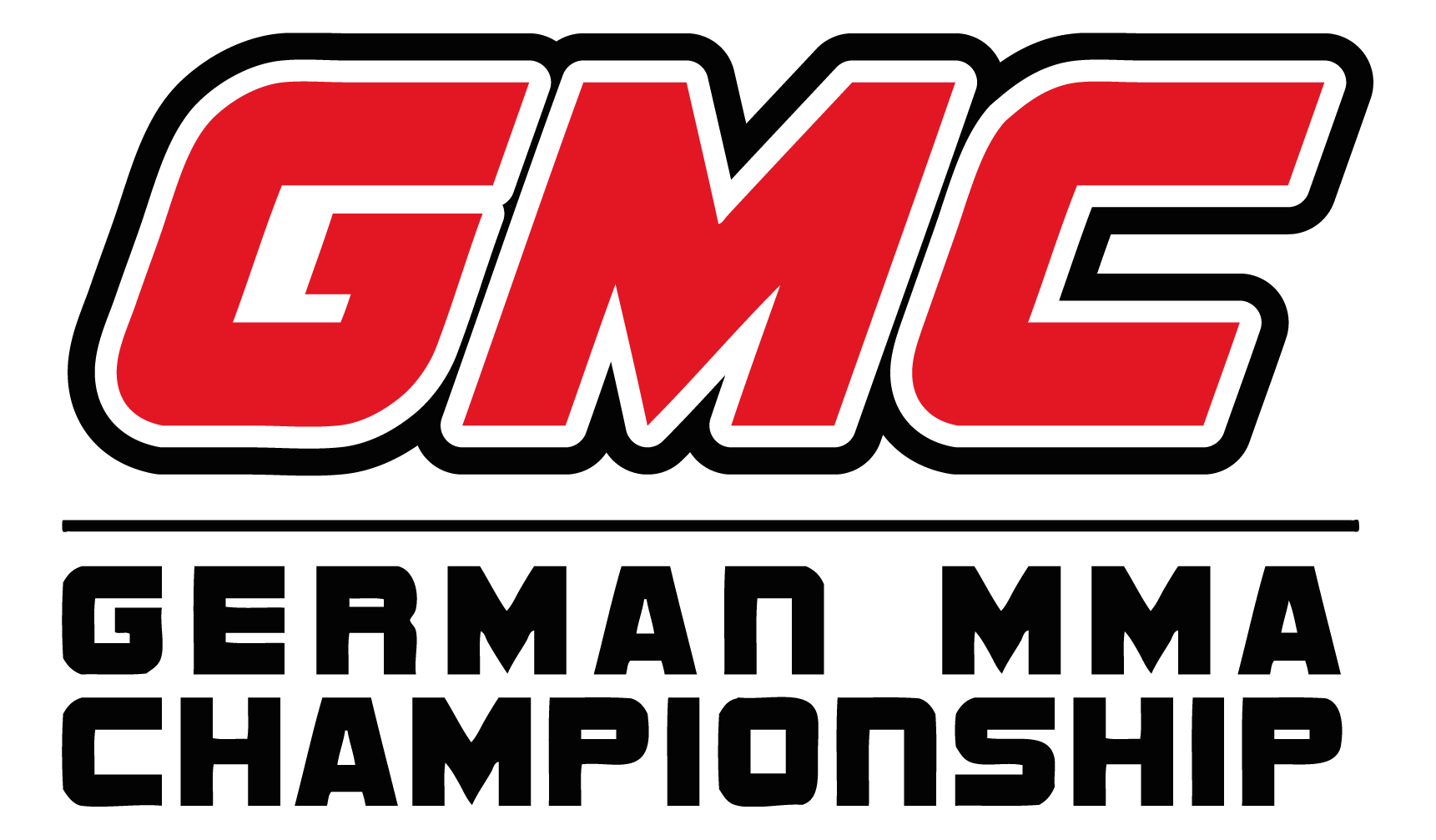 Logo der MMA & Kampfsport Veranstaltung German MMA Championship, GMC MMA. Größtes europäisches MMA-Event von Ranfighting/PROsieben und Partner von FEFLOGX Sportswear.