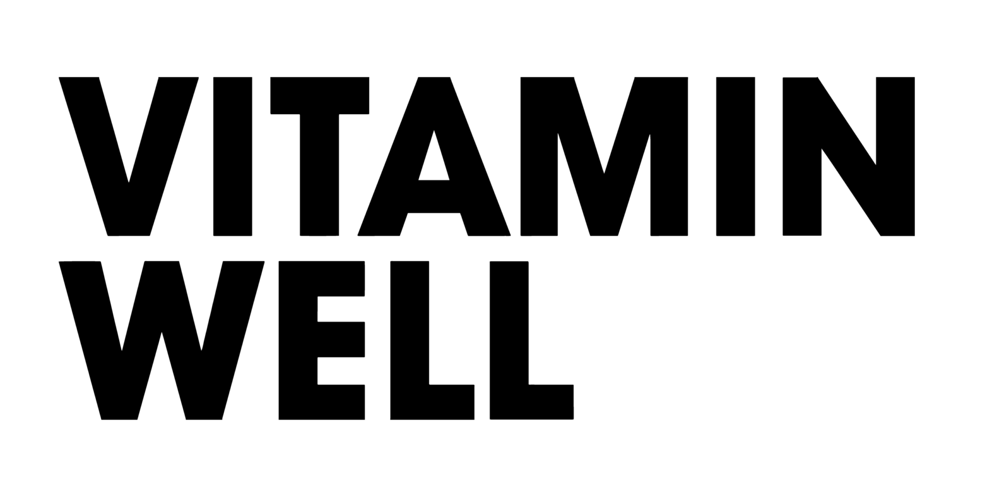 Logo des Getränke Herstellers Vitamin Well, Partner von FEFLOGX Sportswear.