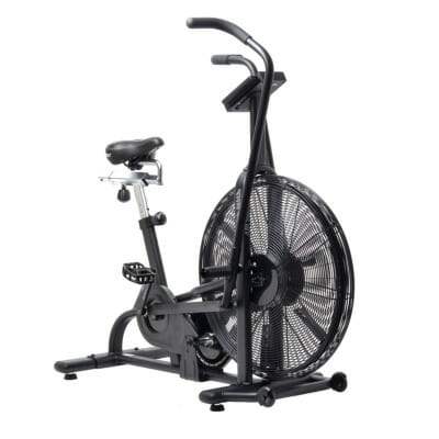 FEFLOGX Sportswear, Assault Fitness Assault Air Bike Classic, Seitenansicht vorne 2, Heimtrainer, Airbike, Fahrrad-Ergometer, Cardio.