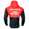 Support Trainingsanzug KSW MMA Fighter Christian Eckerlin, Zip-Hoody, MMA Spirit, Zec Plus, FEFLOGX Sportswear, hintere Ansicht.