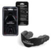 Hoch-professioneller Multi Zahnschutz Excellent Striker von FEFLOGX Sportswear, Profi MMA Mundschutz Boxen Zahnschutz MMA Kampfsport Mouthguard, multifunktional vielseitig einsetzbar, Muay-Thai, Kampfsport Mundschutz Kickboxen, Rugby & viele mehr, für jegliche Kontaktsportarten & Kampfsportarten, höchster Komfort & erstklassige Atemwegskanäle, max. bester Schutz, mit sehr hygienischer Aufbewahrungsbox & Anleitung auf der Verpackung, mit FFX Logo in gold & weiß (23).