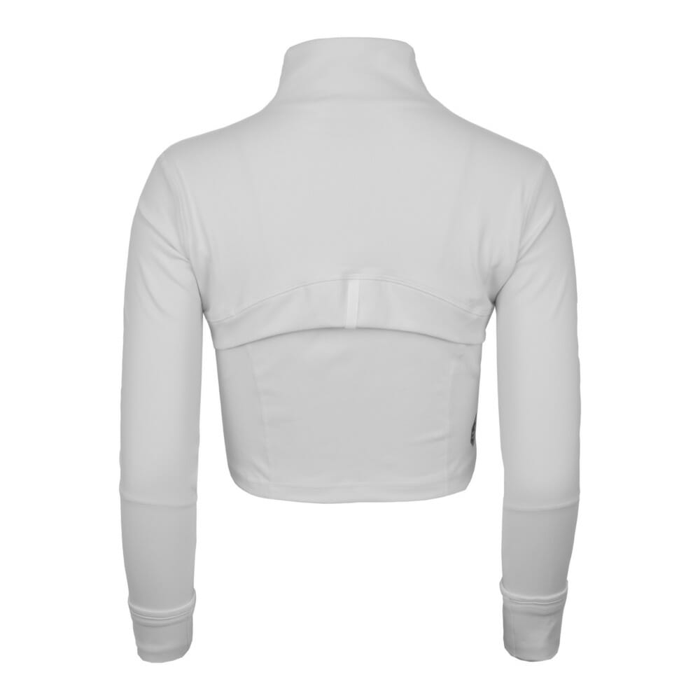 FFX Elegante Langarm Crop Top Sport Jacke Exclusive Fit