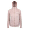 FFX eleganter Damen Zip Hoodie Superior Comfort, FEFLOGX Sportswear Damen Kapuzenpullover mit Taschen, Zipper Damen, Damen Hoodie, Sweatjacke Damen, Damen Pullover, Hoodie mit Reißverschluss Damen, mit Daumenlöchern, rosa, Vorderseite (2).