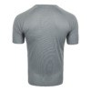 FFX Dry-Tech Mesh Funktionsshirt Superior Fit by FEFLOGX Sportswear, super bequem, leicht & schnelltrocknen, sowie atmungsaktiv, Sportshirt, Sport Shirt, Meshshirt, Gym Shirt, Laufshirt, Dry Tech Shirt, Mesh Shirt, Fitness Shirt, Sport T Shirt, Farben: blau, schwarz, weiß, grau, hintere Ansicht des grauen Fitness T Shirt.