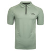 FFX Performance Poloshirt Excellent Athletics by FEFLOGX Sportswear, elegantes Polo Shirt, stilvolles Poloshirt, super bequemes Polo T Shirt, High Performance Sport Polo Shirt, Poloshirt Herren, Farben: schwarz, grün, blau, Vorderseite grünes Sport Poloshirt.