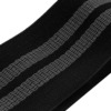 Erstklassige FFX Profi Stoff Widerstandsbänder Sport High Performance by FEFLOGX Sportswear, extrem hochwertige Gummibänder Sport, Resistance Bands, Fitnessbänder, Fitness Bänder, Booty Bands, Sport Hüftbänder mit High-Grade Silicon-Rubber-Patch & einem qualitativ sehr hochwertigen Netzbeutel zur ordentlichen Aufbewahrung, 3 verschiedene Stärken (Strong, Medium, Light), hier Black - strong (3).