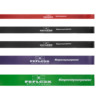 FFX Große Profi Widerstands Fitnessbänder High Performance by FEFLOGX Sportswear. Gummibänder Sport einzeln oder in 4er- & 5er-Packs, Sport Widerstandsbänder in 4 verschiedenen Stärken und Farben. Resistance-Bands, Gummiband Sport, Fitnessbänder Set für Training, auch perfekt als Klimmzughilfe, Loop Bands 5er-Pack.