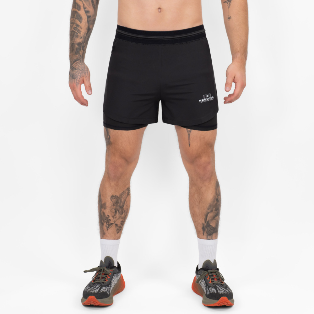 FFX 2 in 1 Performance Sport Shorts Fight Striker