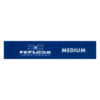 FFX kleine Profi Widerstands Trainingsbänder High Performance by FEFLOGX Sportswear. Therabänder entweder einzeln oder in 4er- & 5er-Sets, Widerstandsbänder Set in 4 verschiedenen Stärken und Farben. Resistance-Bands, Gymnastikband, Fitnessband, Fitnessbänder Set für Training, auch perfekt für Physiotherapie, blaues - medium mittleres Loop Band, mit extrem hochwertigem Netzbeutel.