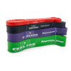 FFX Große Profi Widerstands Fitnessbänder High Performance by FEFLOGX Sportswear. Gummibänder Sport einzeln oder in 4er- & 5er-Packs, Sport Widerstandsbänder in 4 verschiedenen Stärken und Farben. Resistance-Bands, Gummiband Sport, Fitnessbänder Set für Training, auch perfekt als Klimmzughilfe, Loop Bands 4er-Pack (3).