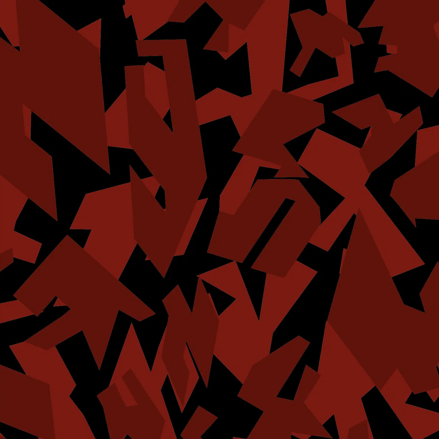 Eckiges Rotes-Camouflage-Muster des FEFLOGX Sportswear Fight Equipment.