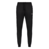 FFX High Performance Trainingshose Fighting Fitness by FEFLOGX Sportswear, Teil des Trainingsanzug: FFX Superior Jogginganzug Absolute Power, Top-Style Trainingshose Herren, Track Pants mit super bequemer Passform, Sporthose mit Handytasche, Herren Jogginghose, Top Jogger, Sport Hose für High Performance, Farben: schwarz, vordere Ansicht der schwarzen Jogging Hose mit Reißverschlusstaschen (2).